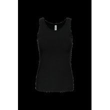 Camiseta tirantes mujer escote amplio Black XS