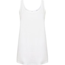 Camiseta tirantes mujer punto jersey Blanco XS