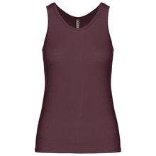 Camiseta de tirantes mujer Violeta L