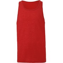 Camiseta tirantes unisex algodón Rojo XXL