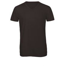 Camiseta Triblend cuello de pico Black S