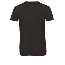 Camiseta Triblend hombre cuello redondo Black S