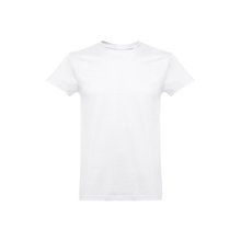 Camiseta Tubular Hombre Algodón 190g/m² Blanco L