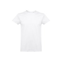 Camiseta Tubular Hombre Algodón 190g/m² Blanco L