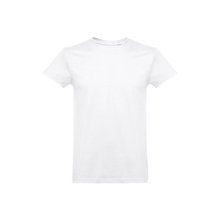 Camiseta Tubular Hombre Algodón 190g/m² Blanco M