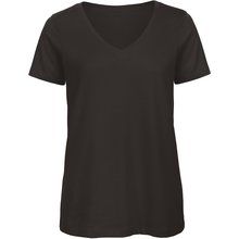 Camiseta ultrasuave cuello de pico Black XS