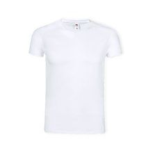 Camiseta V-Neck Blanca Adulto Blanco M