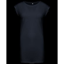 Camiseta vestido mujer algodón Azul L/XL