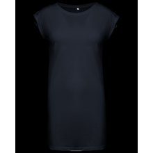 Camiseta vestido mujer algodón Azul S/M