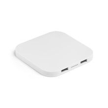 Cargador Inalámbrico 5W USB-C y USB-A Blanco