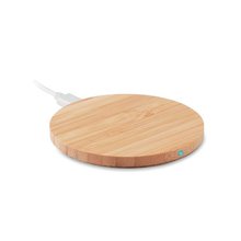 Cargador Inalámbrico Bambú 10W Madera