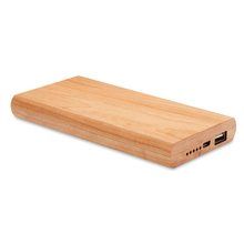 Cargador Portátil Bambú 4000mAh USB Madera