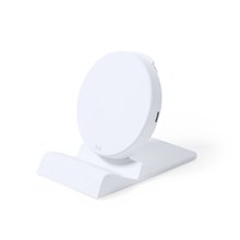 Cargador Rápido Inalámbrico 15W con Soporte Blanco