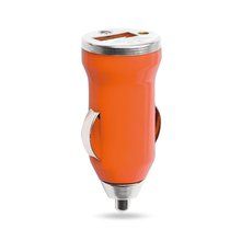 Cargador USB para coche de 1000 mAh Naranja