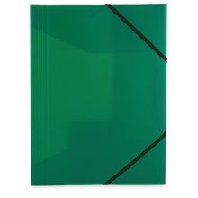 Carpeta con Gomas Verde