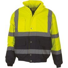 Cazadora alta visibilidad impermeable acolchada Amarillo XL