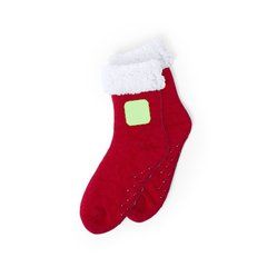 Calcetines navideños de andar por casa antideslizantes | Calcetín 1 Cara A