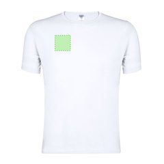 Camiseta Algodón Adulto Blanca | Area 2