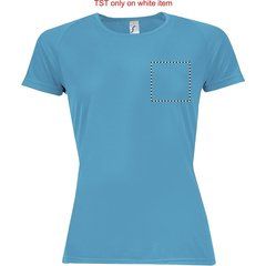 Camiseta Deportiva Mujer 140g | Pecho