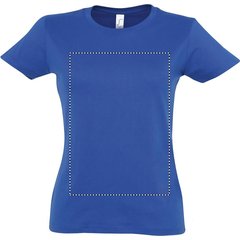 Camiseta Mujer Algodón Semi-Peinado | Frontal