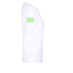 Camiseta Mujer Blanca 150g/m2 | Area 5 | 80 x 50