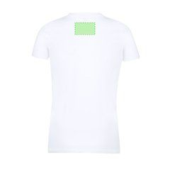 Camiseta Mujer Blanca 150g/m2 | Area 6 | 100 x 60