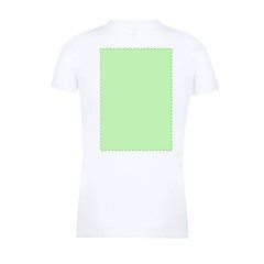 Camiseta Mujer Blanca 150g/m2 | Area 7 | 220 x 300