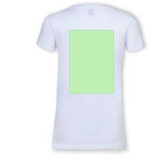 Camiseta Mujer Blanca Entallada | Area 7