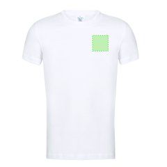 Camiseta Niño Blanca 150g/m2 Algodón | Area 1 | 80 x 80