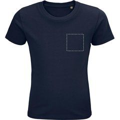 Camiseta Niños 175g Algodón Ajustada | Pecho