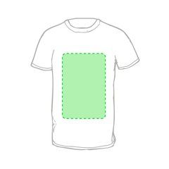 Camiseta técnica adulto blanca tratamiento refrigerante | En el pecho