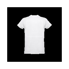 Camiseta Tubular Hombre Algodón 190g/m² | Espalda | 300 x 300