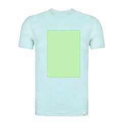 Camiseta Unisex adulto algodón orgánico | En el pecho | 280 x 400