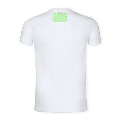 Camiseta V-Neck Blanca Adulto | Area 6 | 100 x 60