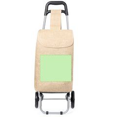 Carro Compra Yute Plegable con Bolsillo | Cara principal | 265 x 220