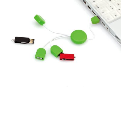 Cable de Carga con 3 puertos USB 2.0