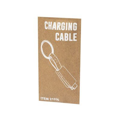 Cable cargador llavero USB Tipo C