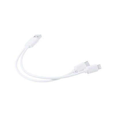 Cable USB personalizado a tipo-c y dual micro usb/lightning