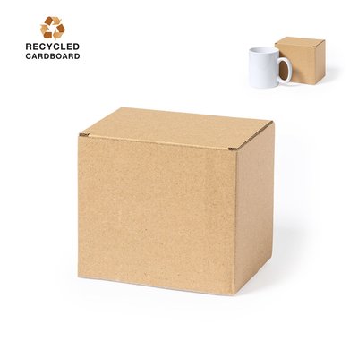 Caja de Cartón Reciclado para Tazas