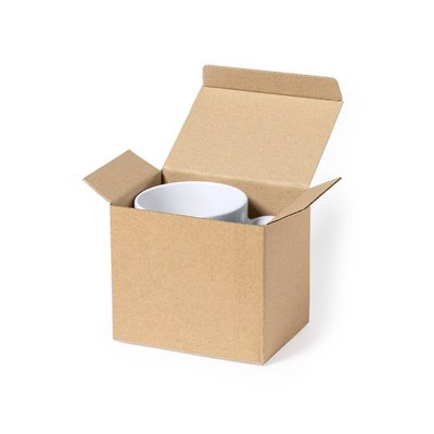 Caja de Cartón Reciclado para Tazas