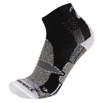 Calcetines bajos para carrera Black / White 44/46 EU