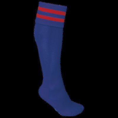 Calcetines deportivos altos Dark Royal Blue / Sporty Red 35/38 EU