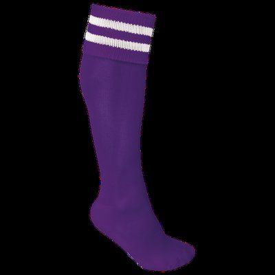 Calcetines deportivos altos Sporty Purple / White 27/30 EU