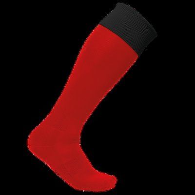 Calcetines deportivos antideslizantes Sporty Red / Black 43/46 EU