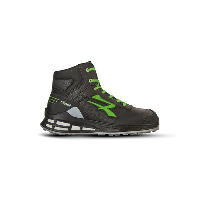 Calzado de seguridad Black / Green 36 EU