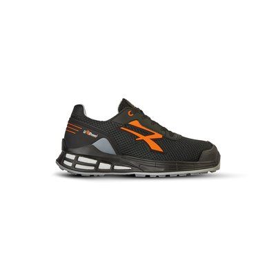 Calzado de seguridad nailon Black / Orange 37 EU