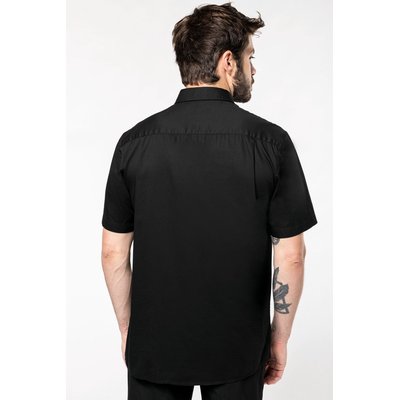 Camisa de algodón manga corta hombre