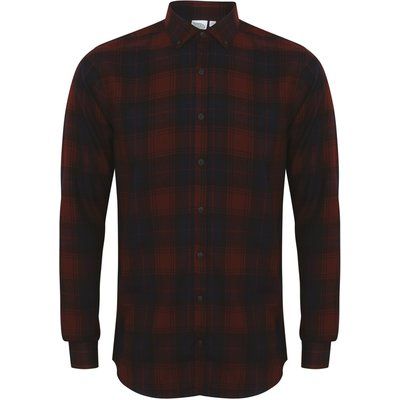 Camisa A Cuadros Burgundy Check M