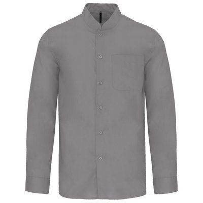 Camisa cuello mao hombre Silver M