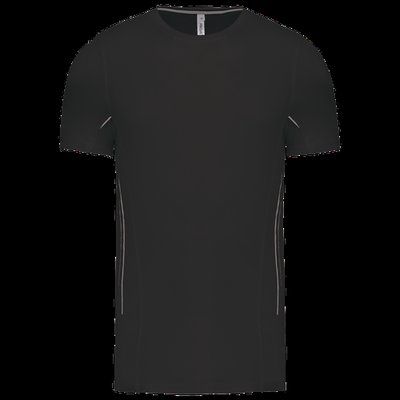 Camisa de deporte para hombre Black / Silver M